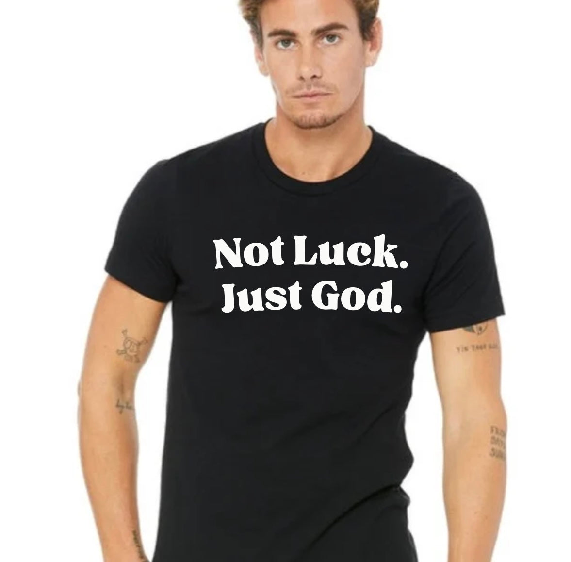 Men’s Not Luck Just God