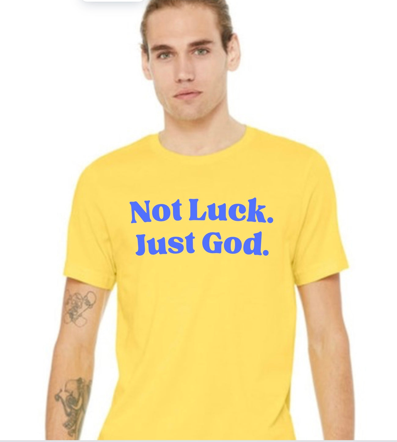 Men’s Not Luck Just God