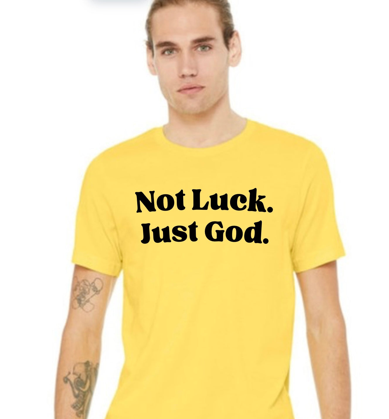 Men’s Not Luck Just God